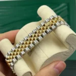 RLX Datejust m278383-0031/0032 31mm Green Floral Dial Oyster Bracelet - Image 8