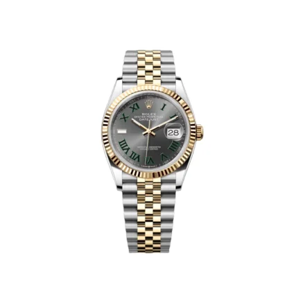 RLX Datejust 36mm 126233 Wimbledon Slate Dial Oyster Bracelet Watch