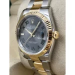 RLX Datejust 36mm 126233 Wimbledon Slate Dial Oyster Bracelet Watch - Image 11