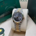 RLX Datejust 36mm 126233 Wimbledon Slate Dial Oyster Bracelet Watch - Image 5