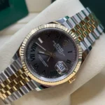 RLX Datejust 36mm 126233 Wimbledon Slate Dial Oyster Bracelet Watch - Image 7