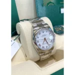 RLX Datejust 36mm 126200 Stainless Steel White Roman Dial Oyster - Image 4
