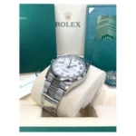 RLX Datejust 36mm 126200 Stainless Steel White Roman Dial Oyster - Image 8