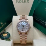 RLX Datejust m278285RBR-0005 Mother-of-Pearl 31mm Dial - Image 6