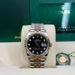 RLX Datejust 36mm 126231 Black Dial 36mm Oyster Bracelet - Image 3
