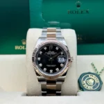 RLX Datejust 36mm 126231 Black Dial 36mm Oyster Bracelet - Image 4
