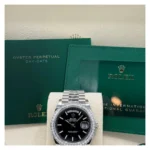 RLX Day-Date 40mm 228349RBR-0002 Bright Black Dial President Bracelet - Image 7