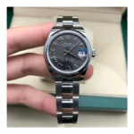 RLX Datejust m278240-0015/0016 31mm Dark Grey Roman Domed Bezel Oyster Oystersteel - Image 3