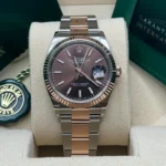 RLX Datejust 36mm 126231 Chocolate Dial Oyster Bracelet - Image 7