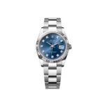RLX Datejust 36mm 126234 Blue Diamond Dial Stainless Steel Jubilee Mens Watch - Image 2