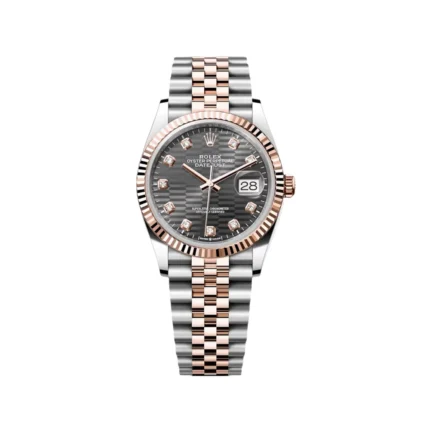 RLX Datejust 36mm 126231 Slate Fluted Motif Dial 36mm Jubilee Bracelet