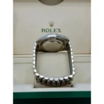 RLX Day-Date "President" 40mm White Gold Green Roman Dial - 228239 - Image 7