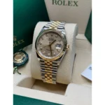 RLX Datejust 36mm 126233 Champagne Fluted Motif Diamond Dial Jubilee Bracelet - Image 5