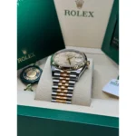 RLX Datejust 36mm 126233 Champagne Fluted Motif Diamond Dial Jubilee Bracelet - Image 6