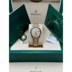 RLX Datejust 36mm 126233 Champagne Fluted Motif Diamond Dial Jubilee Bracelet - Image 8