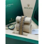RLX Datejust m278243-0013/0014 31mm Champagne Dial Yellow Rolesor Oyster Watch - Image 12