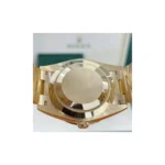 RLX Day-Date 40mm Black Diamond Dial and Diamond Bezel Yellow Gold President Bracelet 228348RBR-0001 - Image 7