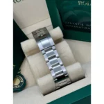RLX Datejust 36mm 126234 Olive Green Palm Motif Diamond Dial Jubilee Stainless Steel Watch - Image 6
