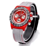 Rolex Cosmograph Daytona DIW Carbon AVIA Red 40mm Replica 1:1 – Top Quality Version - Image 3