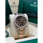 RLX Datejust 36mm 126281 Chocolate Dial Oyster Bracelet - Image 4