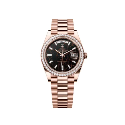 RLX Day-Date 40mm Eisenkiesel / Diamonds Dial 228345rbr-0016