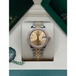 RLX Datejust m278383-0013/0014 31mm Champagne Dial Oyster Bracelet - Image 3