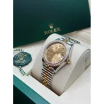 RLX Datejust m278383-0013/0014 31mm Champagne Dial Oyster Bracelet - Image 7