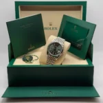 RLX Datejust 41mm Mint Green Dial Jubilee Bracelet Watch - 126334 - Image 12