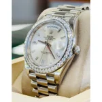 RLX Day-Date 40mm 228349RBR-0001 Silver Dial President Bracelet - Image 4