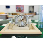 RLX Day-Date 40mm 228349RBR-0001 Silver Dial President Bracelet - Image 9
