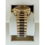 RLX Day-Date "President" 40mm Yellow Gold Champagne Diamond Baguette Dial - 228238 - Image 5