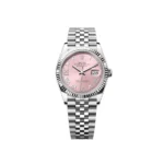 RLX Datejust 36mm 126234 Pink Roman Dial Oyster Stainless Steel - Image 2