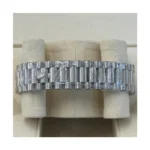 RLX Day-Date "President" 40mm Platinum Meteorite Diamond Baguette Dial - 228236 - Image 8