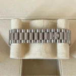 RLX 228349RBR-0036 Day-Date 40mm 18k White Gold Paved With Diamonds Watch - Image 7