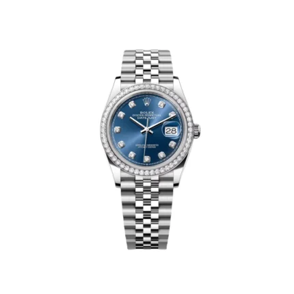 RLX Datejust 36mm 126284 Bright Blue Dial Jubilee Bracelet