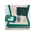 RLX Day-Date "President" 40mm Blue Roman Dial 228236-0007 - Image 9