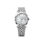 RLX Datejust 36mm 126234 Mother of Pearl Diamond Dial Oyster Stainless Steel - Image 2