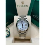 RLX Datejust 36mm 126234 Mother of Pearl Diamond Dial Oyster Stainless Steel - Image 3