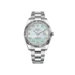 RLX Datejust 41 Mother of Pearl Diamond Stainless Steel Fluted Oyster - 126334