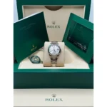 RLX Datejust m278240-0005/0006 31mm Silver Index Domed Bezel Oyster Oystersteel - Image 11