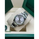 RLX Datejust m278240-0005/0006 31mm Silver Index Domed Bezel Oyster Oystersteel - Image 7