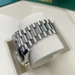 RLX Day-Date "President" 40mm White Gold Blue Roman Ombre Dial - 228239 - Image 6