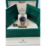 RLX Datejust 36mm 126234 Black Index Jubilee Stainless Steel Mens Watch - Image 11