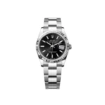 RLX Datejust 36mm 126234 Black Index Jubilee Stainless Steel Mens Watch - Image 2