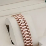 RLX Day-Date "President" 40mm Everose Gold Chocolate Index Dial - 228235 - Image 5