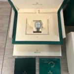 RLX Day-Date "President" 40mm White Gold Mother of Pearl Diamond Baguette Dial - 228239 - Image 6