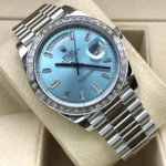 RLX Day-Date 40mm 228396TBR-0002 Ice Blue Diamonds Dial - Image 2
