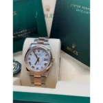 RLX Datejust 36mm 126201 White Dial Oyster Bracelet Watch - Image 5