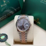 RLX Datejust 36mm 126231 Slate Dial Jubilee Bracelet - Image 3