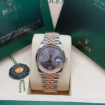 RLX Datejust 36mm 126231 Slate Dial Jubilee Bracelet - Image 7